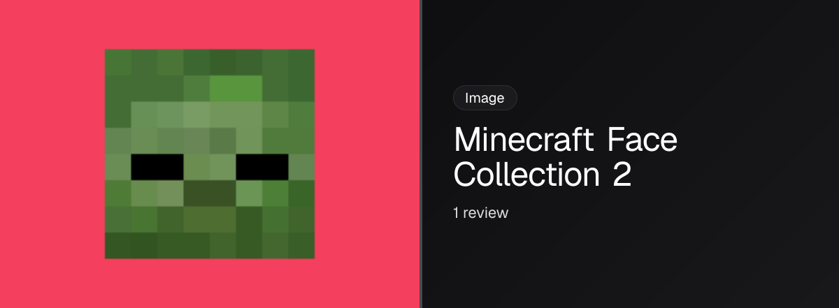 Minecraft Face Collection 2